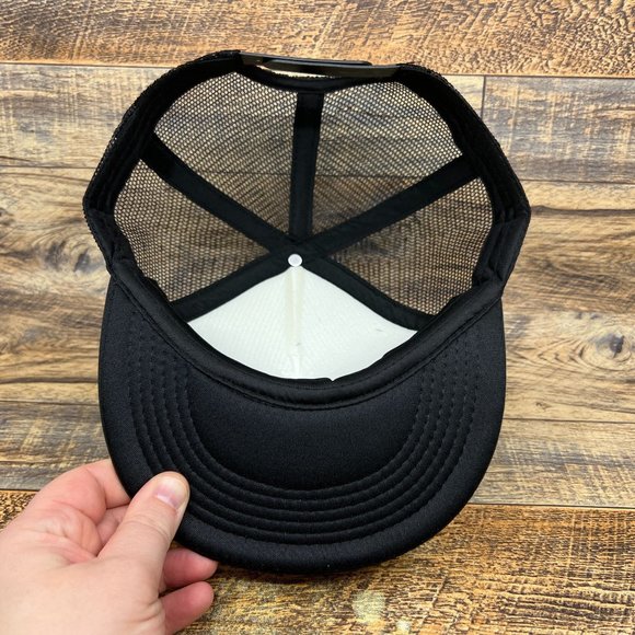 Unbranded Accessories Everlast Mens Trucker Hat Black Snapback